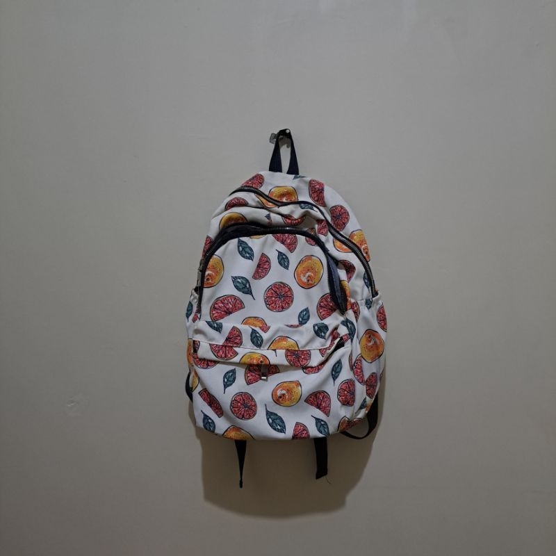 PRELOVED RANSEL USUPSO UNISEX GAMBAR BUAH