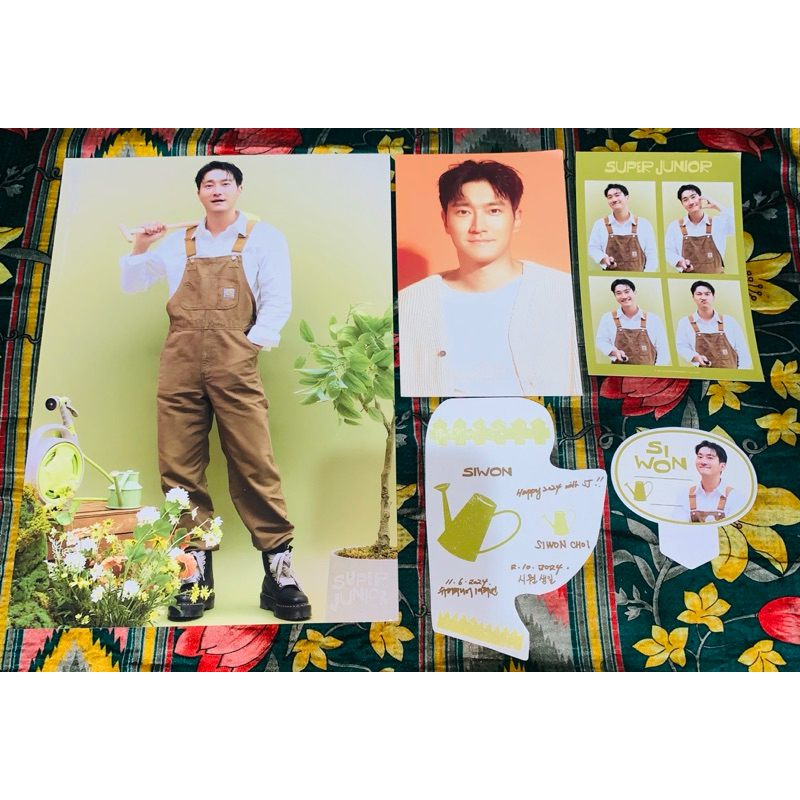 JUAL MURAH SG24 ORIGINAL (ORI) SIWON SHINDONG POSTER SUPER JUNIOR
