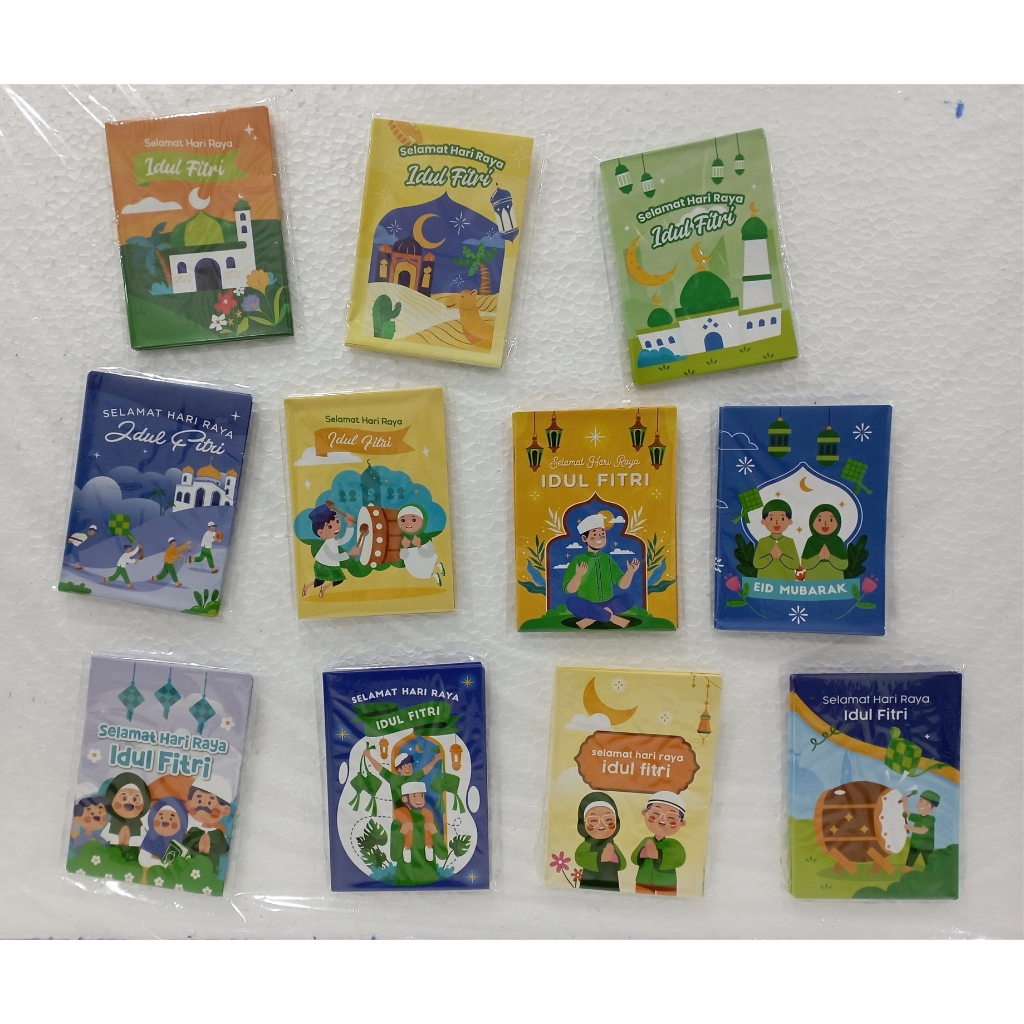 

Angpao Amplop Lebaran / Idul Fitri Ukuran Sedang Size M Karakter Anak Isi 8