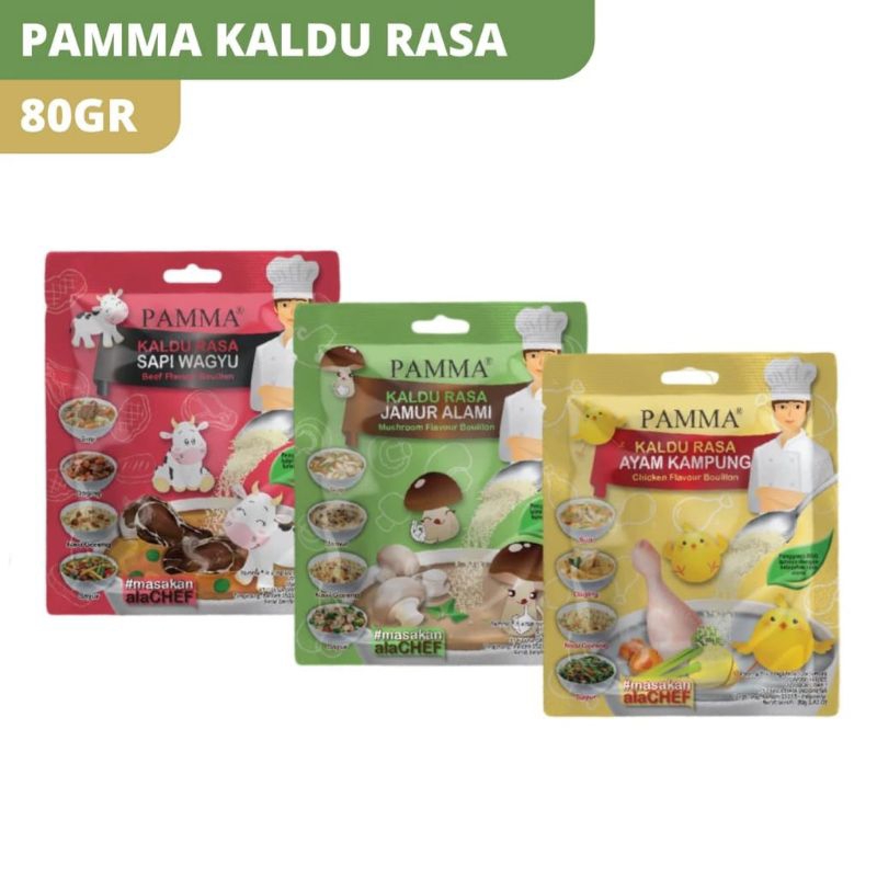

Pamma Kaldu Ayam Kampung Alami 80 gram