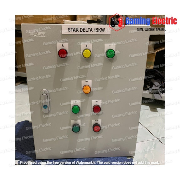 Panel Listrik Star Delta 15kW Custom 2