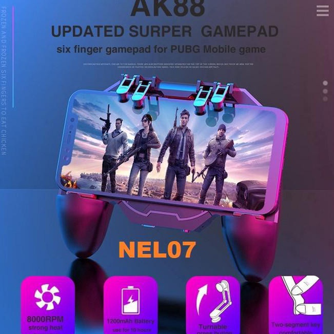 AK88 MEMO ORIGINAL GAMEPAD SIX FINGER PLAY  Sale