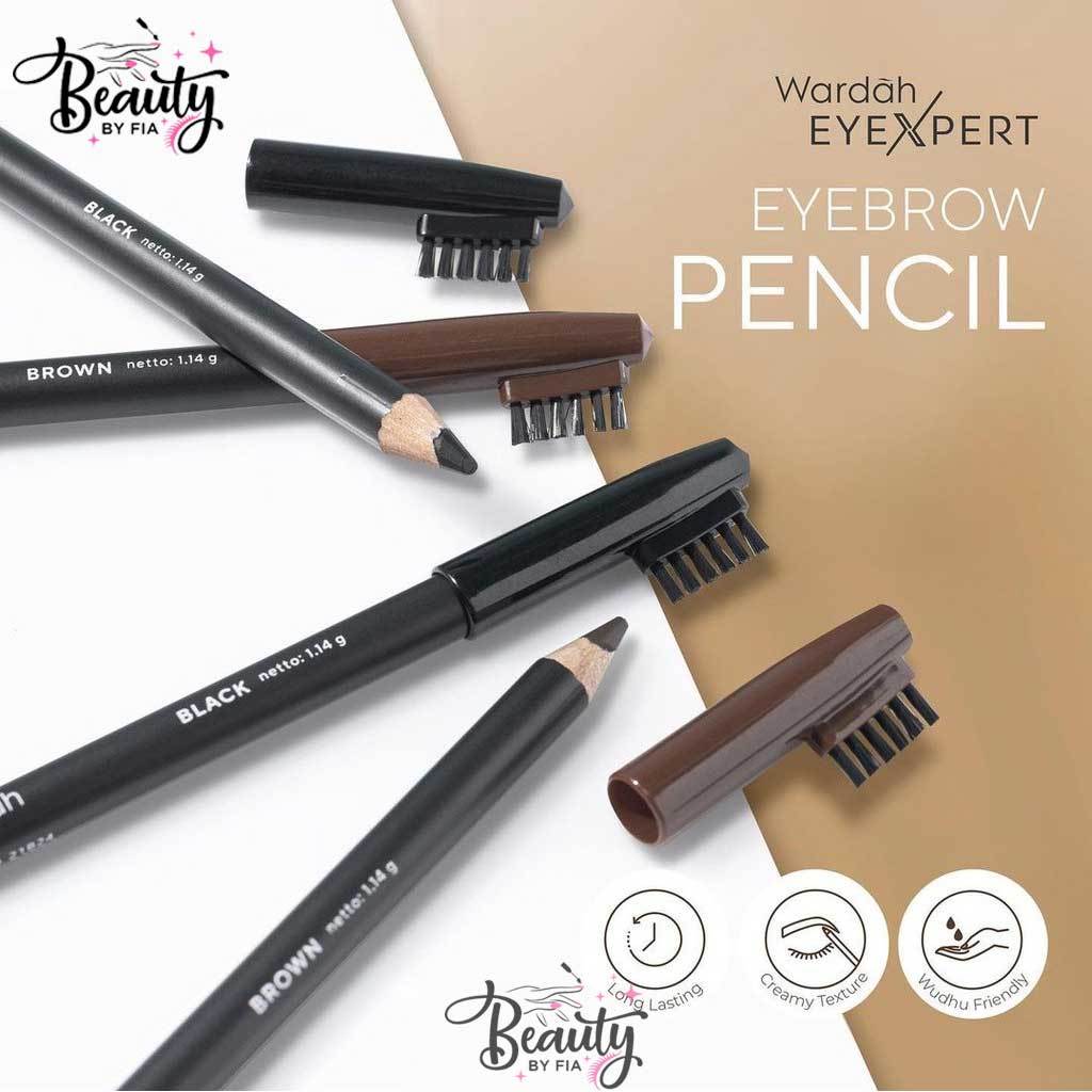 Pensil Alis Wardah - Wardah Eyexpert Eyebrow Pencil