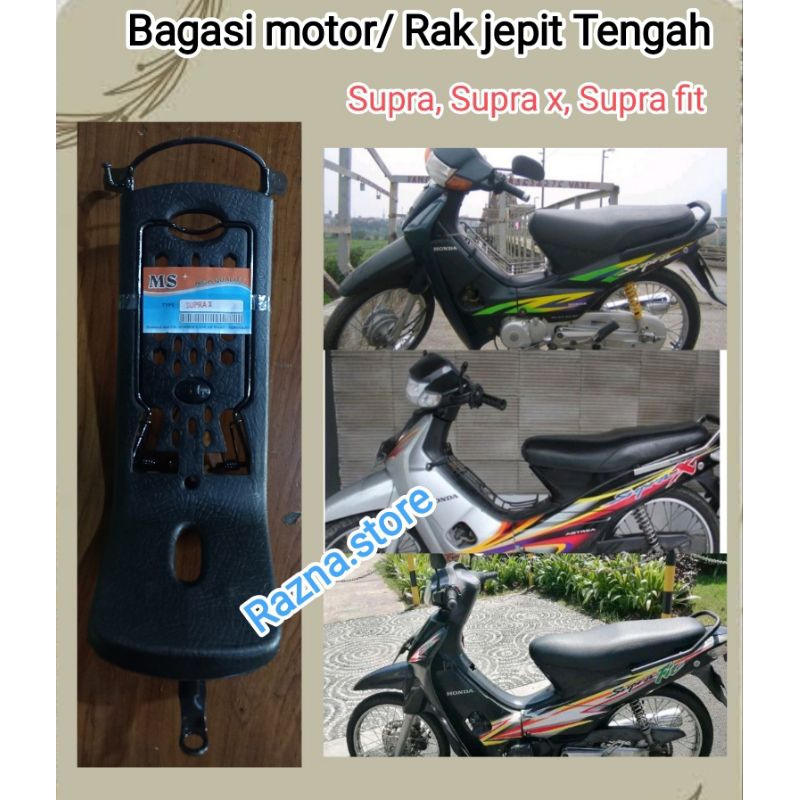 Bagasi motor Supra x lama/ bagasi tengah Supra x Supra fit