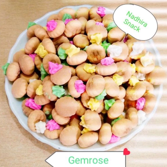 

gemrose 250gram/kue Monas/kue jadul