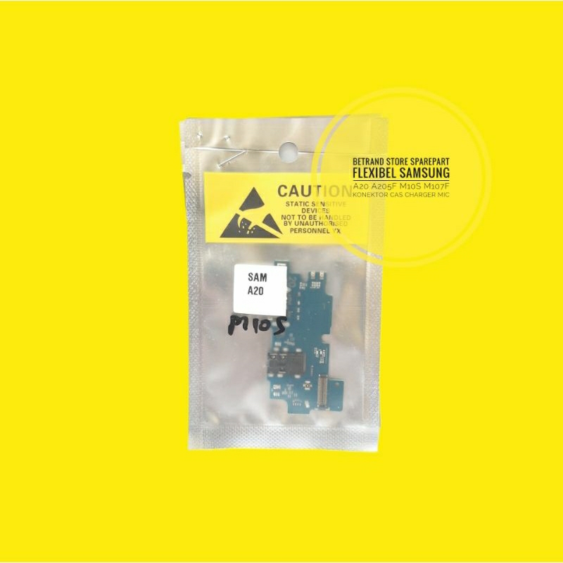 FLEXIBEL SAMSUNG A20 A205F M10S M107F KONEKTOR CAS CHARGER MIC