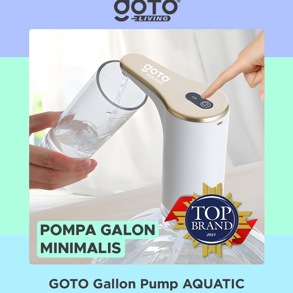 Ylz Goto Aquatic Pompa Galon Elektrik Dispenser Air Minum Pump Charge USB