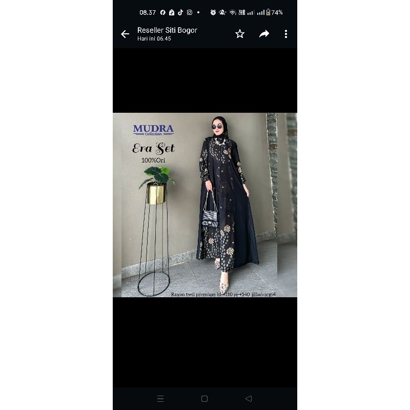 Era set hijab by mudra