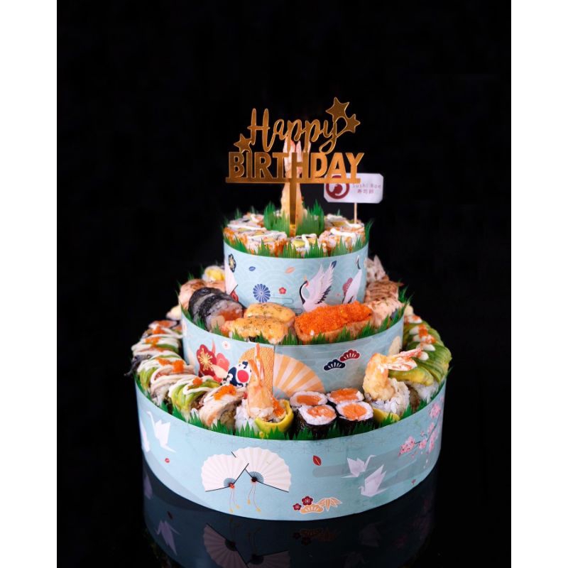 

Sushi Tower SMALL (Sushi Birthday Cake)