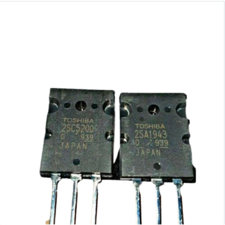 Transistor  TOSHIBA  2SC5200-2SA1943 set lot 939 sepasang