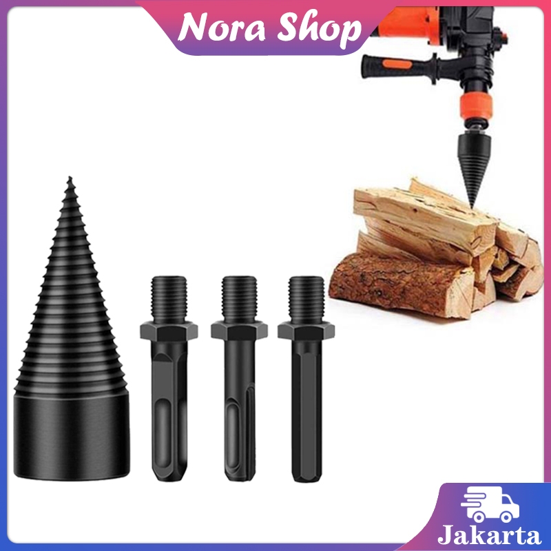32mm Mata Bor Pemecah Kayu Mata Bor Kayu Bakar Alat Pembelah Kayu Mesin Bor Kayu Alat Pertukangan