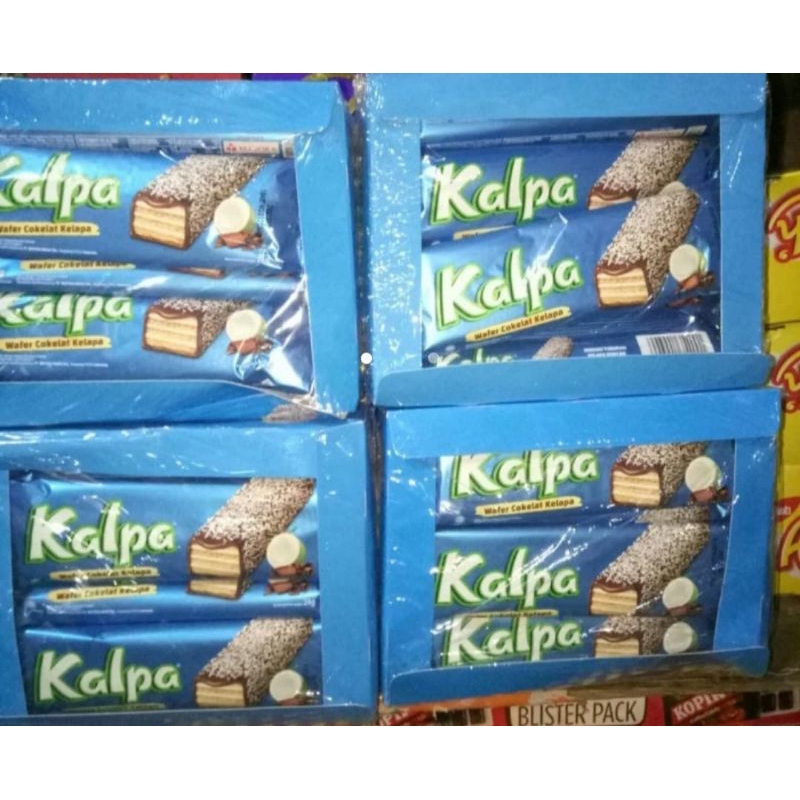 

Kalpa Wafer Cokelat isi 12 @24gr