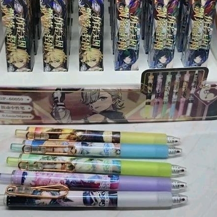 

pulpen gel sanrio, pena cetek