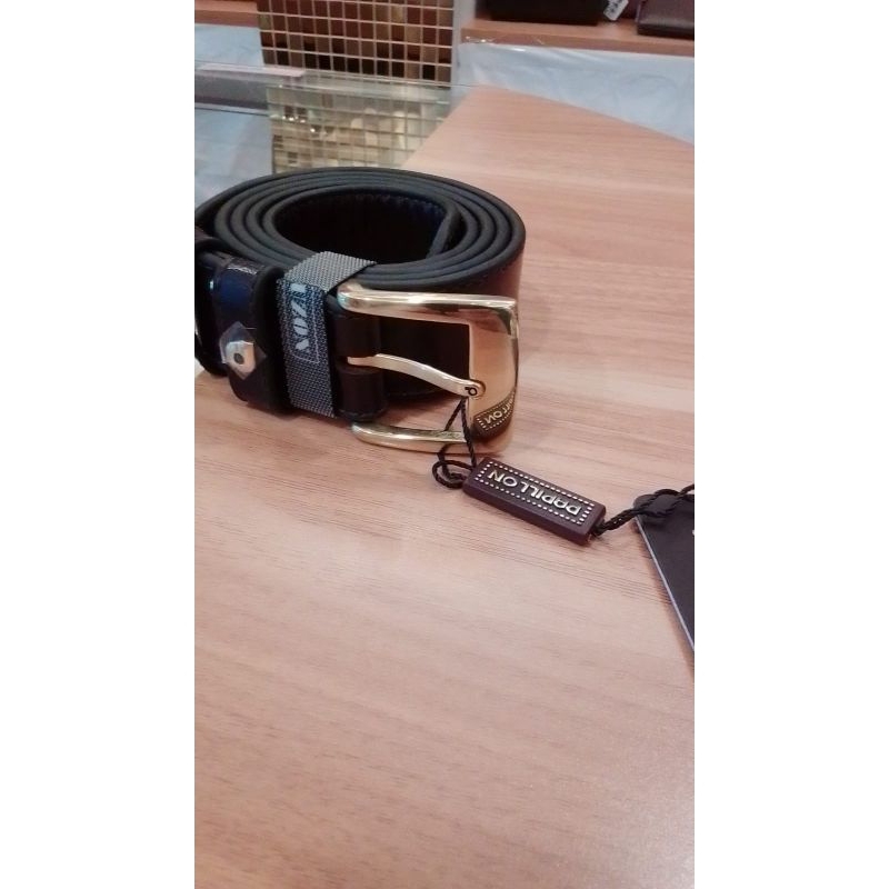 Ikat pinggang Papillon leather original IP141 hitam ready size L dan M