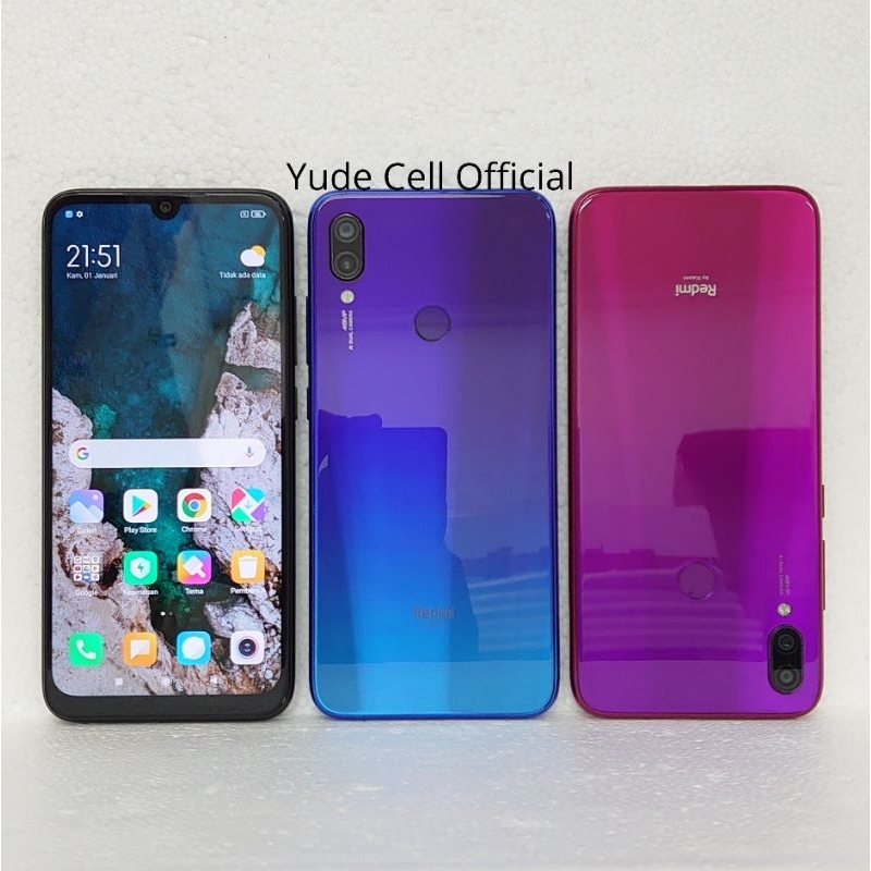 Redmi Note 7 Lavender | Xiaomi Redmi Note 7 6/64 free UBL | Xiaomi Note 7 Second Original