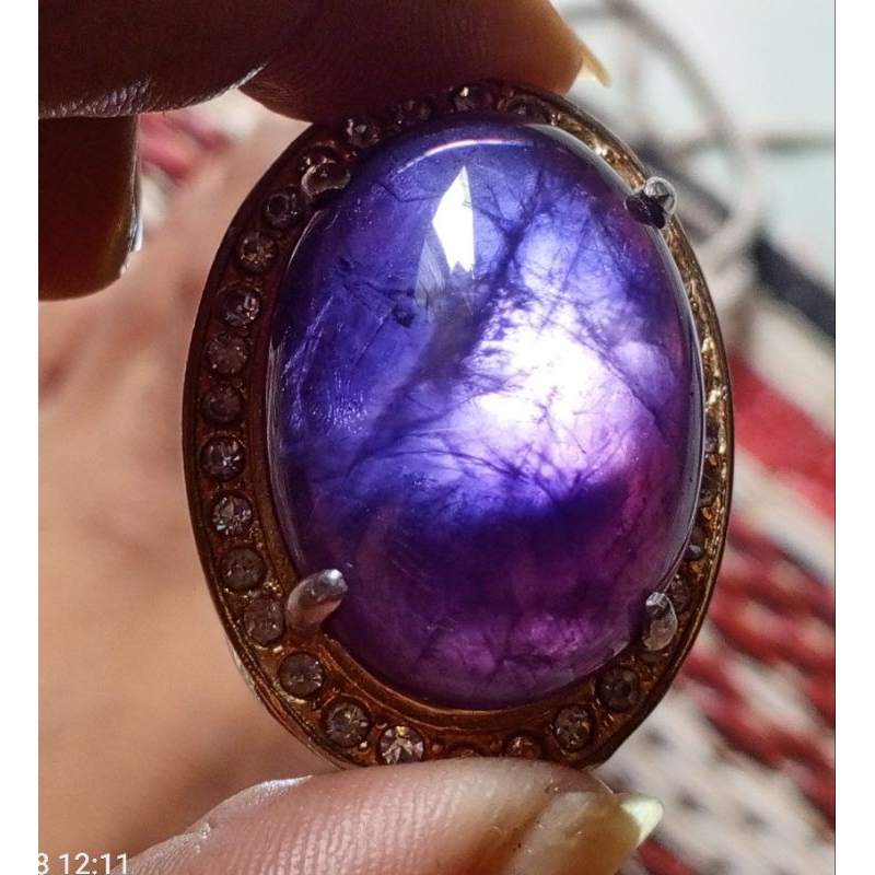 NATURAL KECUBUNG WULUNG(Amethys)