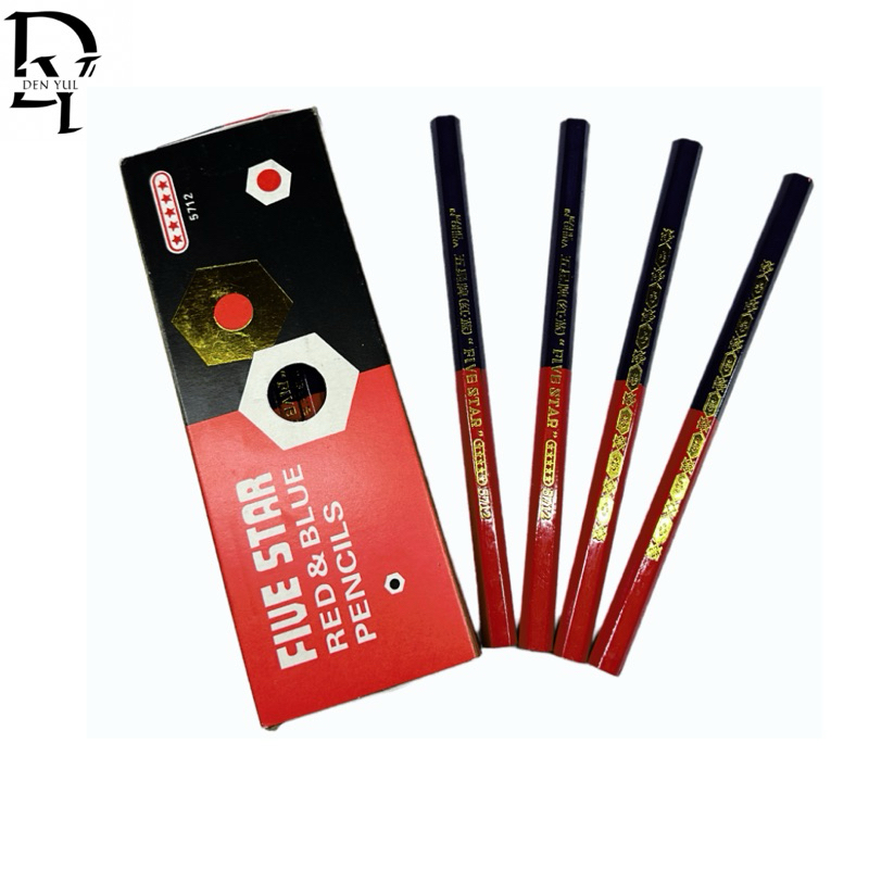 

PENSIL KAPUR MERAH BIRU FIVE STAR PER PCS