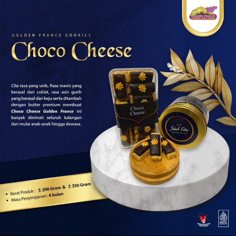 

CHOCO CHEESE STICK PREMIUM KUE KERING COOKIES LEBARAN