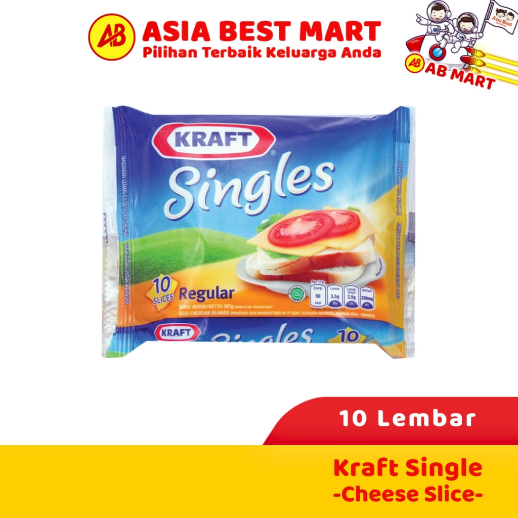 

Kraft Single 10`S Keju Cheese Slice