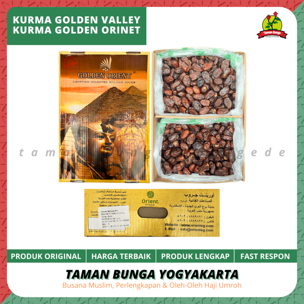 

KURMA GOLDEN VALLEY / KURMA ORIENT / KURMA MESIR / KURMA 1KG