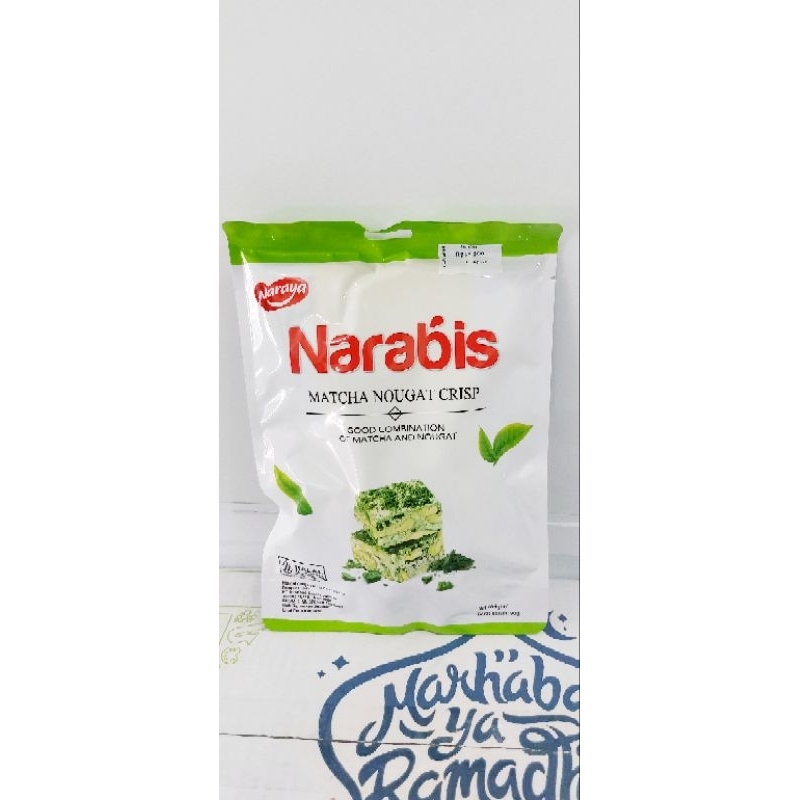 

Narabis (Matcha Nougat Crisp)