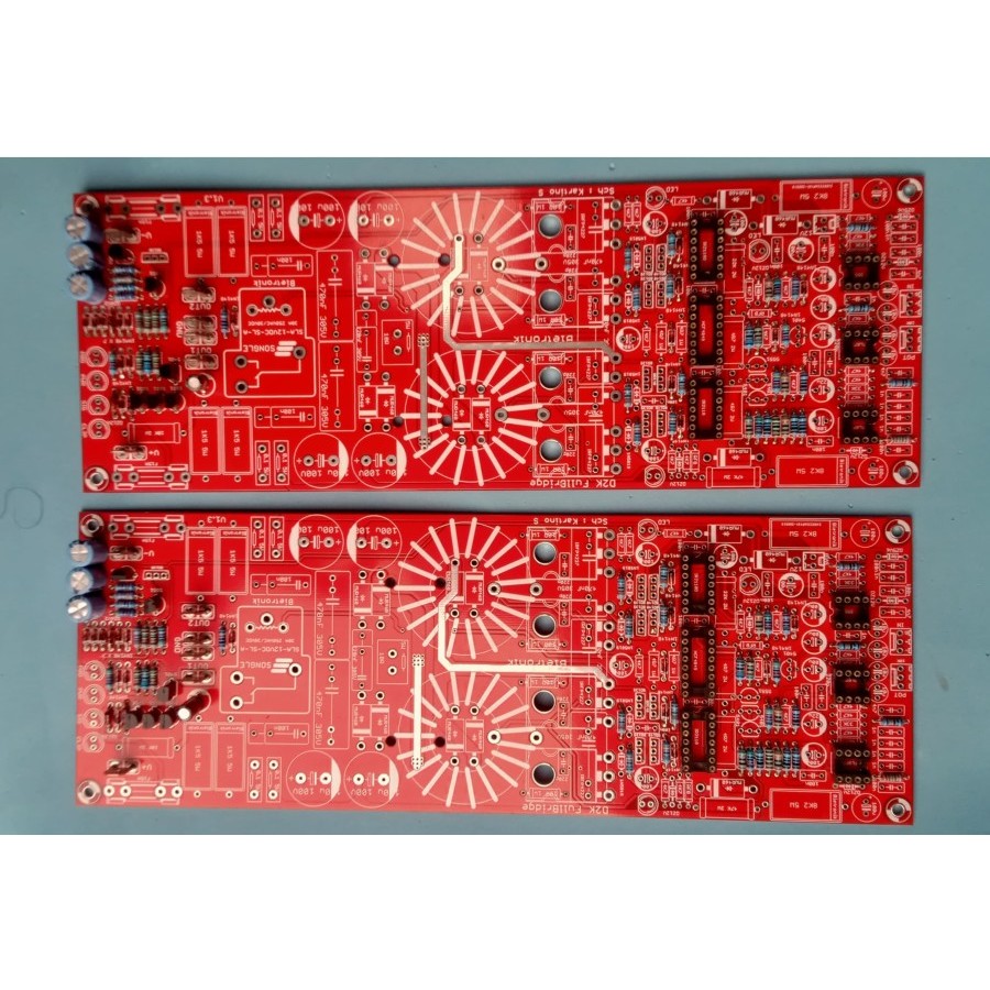 KIT SETENGAH JADI - DRIVER POWER AMPLIFIER CLASS D D2K FULLBRIDGE