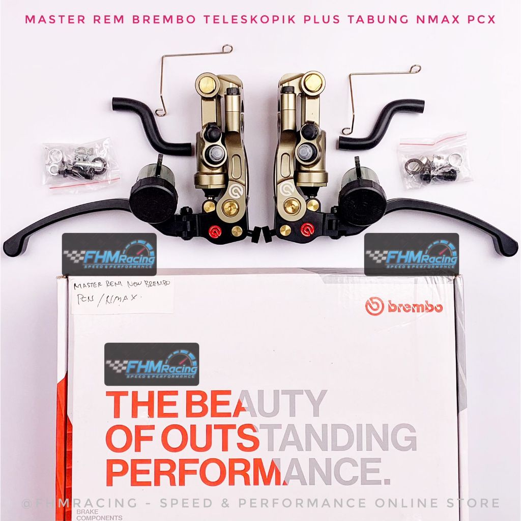 Master rem brembo plus tabung teleskopik double disc PCX nmax xmax forza vario 160 skylo 160 abs