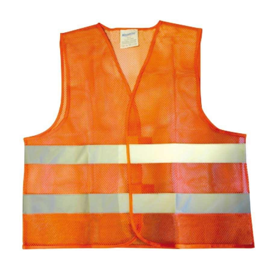 Krisbow Rompi Safety Vest Safety Rompi Proyek Pengaman Kerja Polyster - Orange