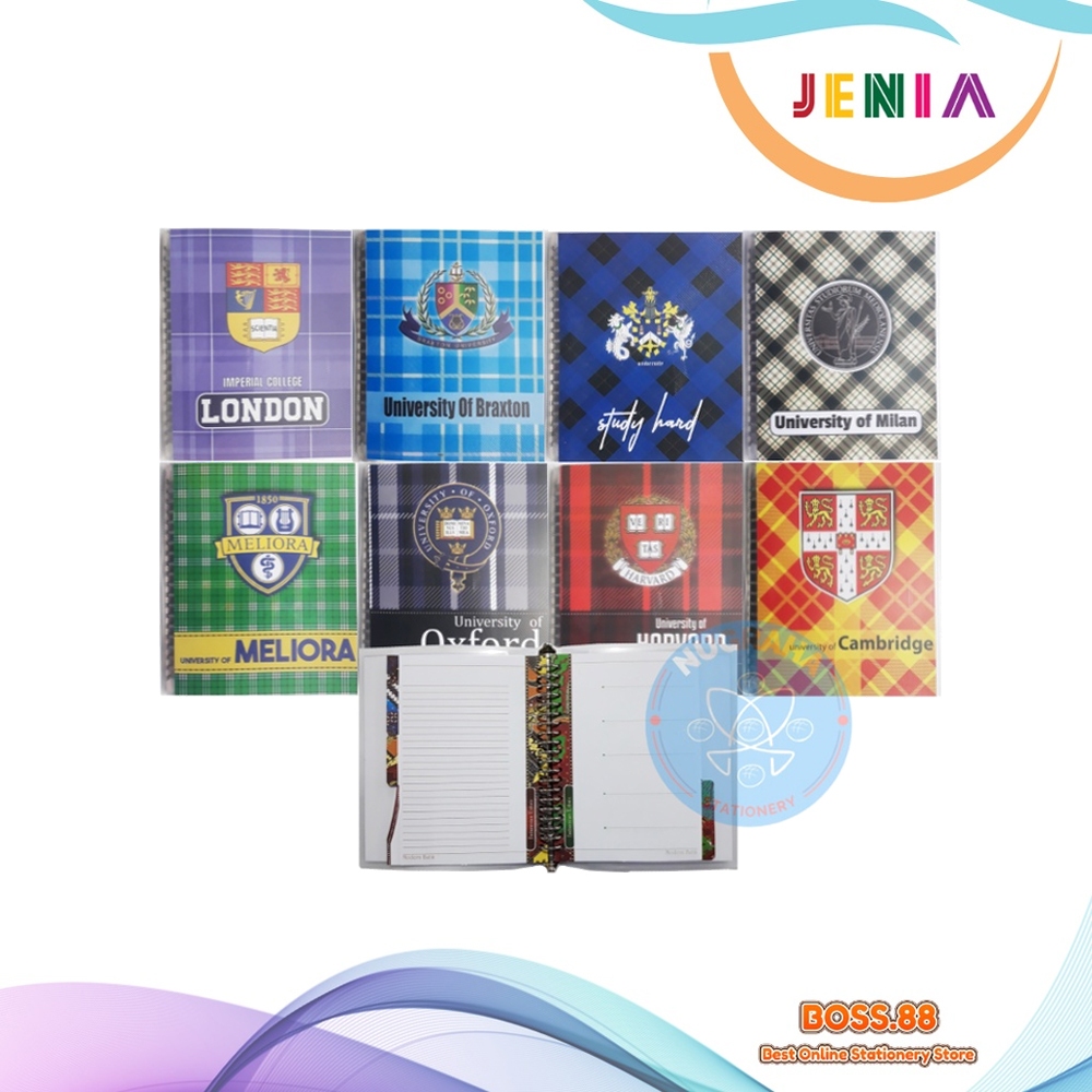 

BINDER MAP / BUKU BINDER A5 JENIA CAMPUS (1 PCS)