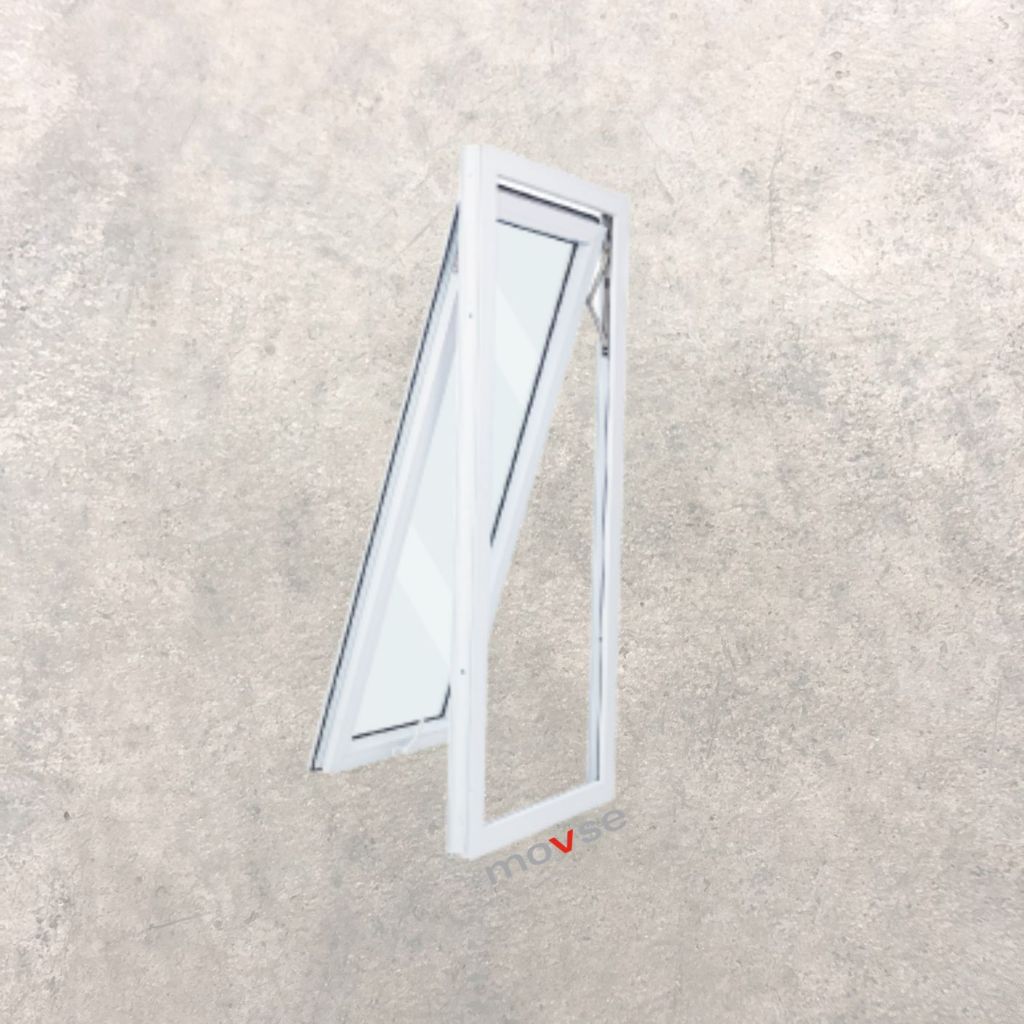 Alexander Window - Jendela Jungkit UPVC 60 x 150 cm Putih