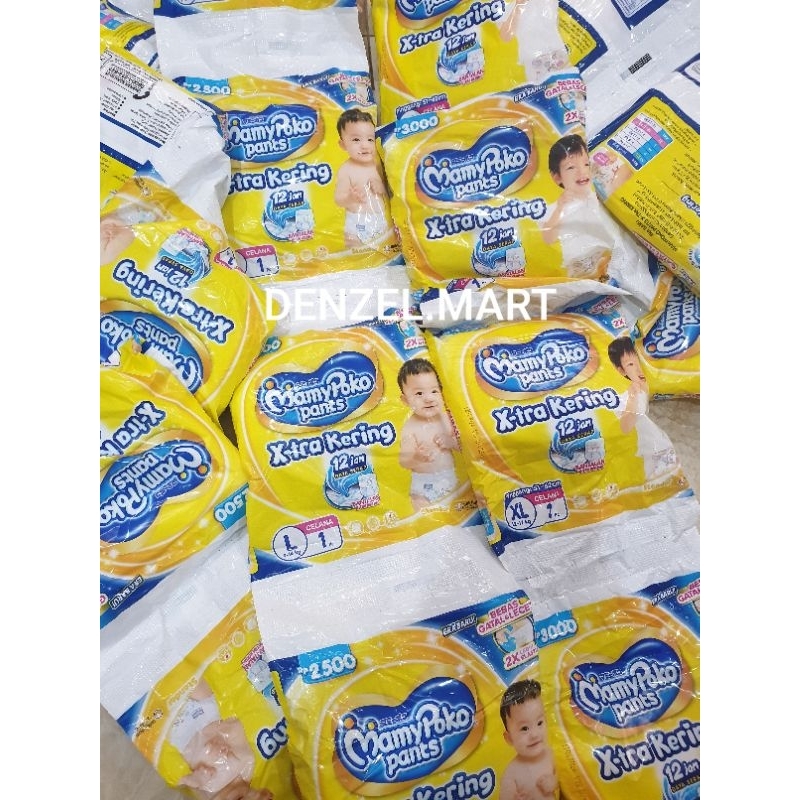 RENCENG /10 PCS Pampers popok bayi MamyPoko S1 M1 L1 XL1
