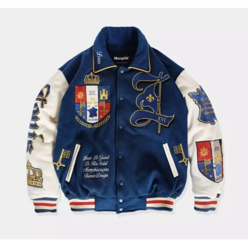 Memphisorigins - Jacket Varsity Louis (Limited Stok) Jaket Varsity Memphis Terbaru Pria Wanita