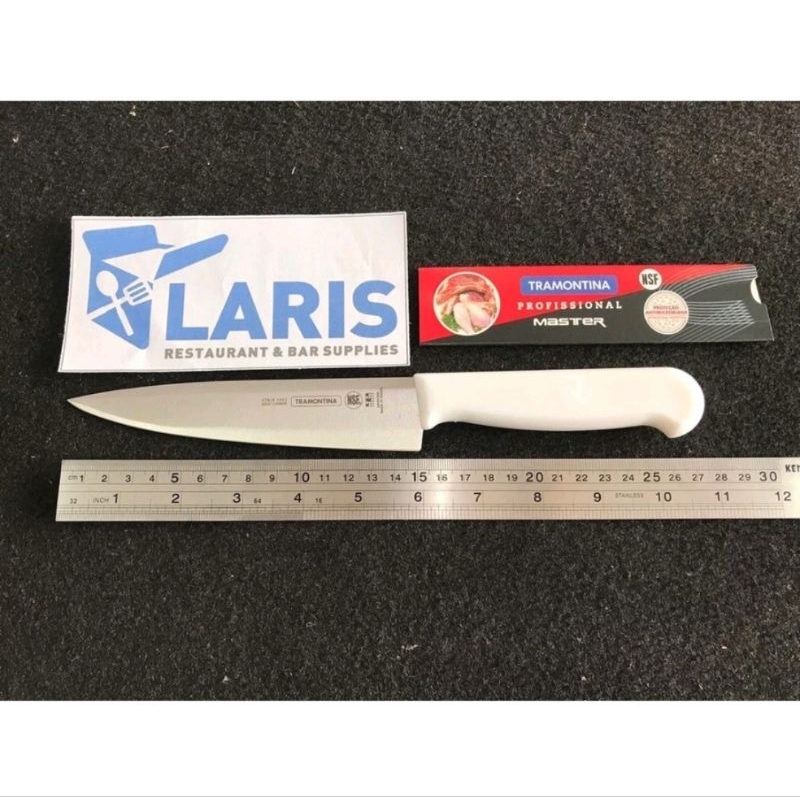 Pisau Chef Tramontina 6 inci  Pisau Dapur Daging Ori Brazil Anti Karat
