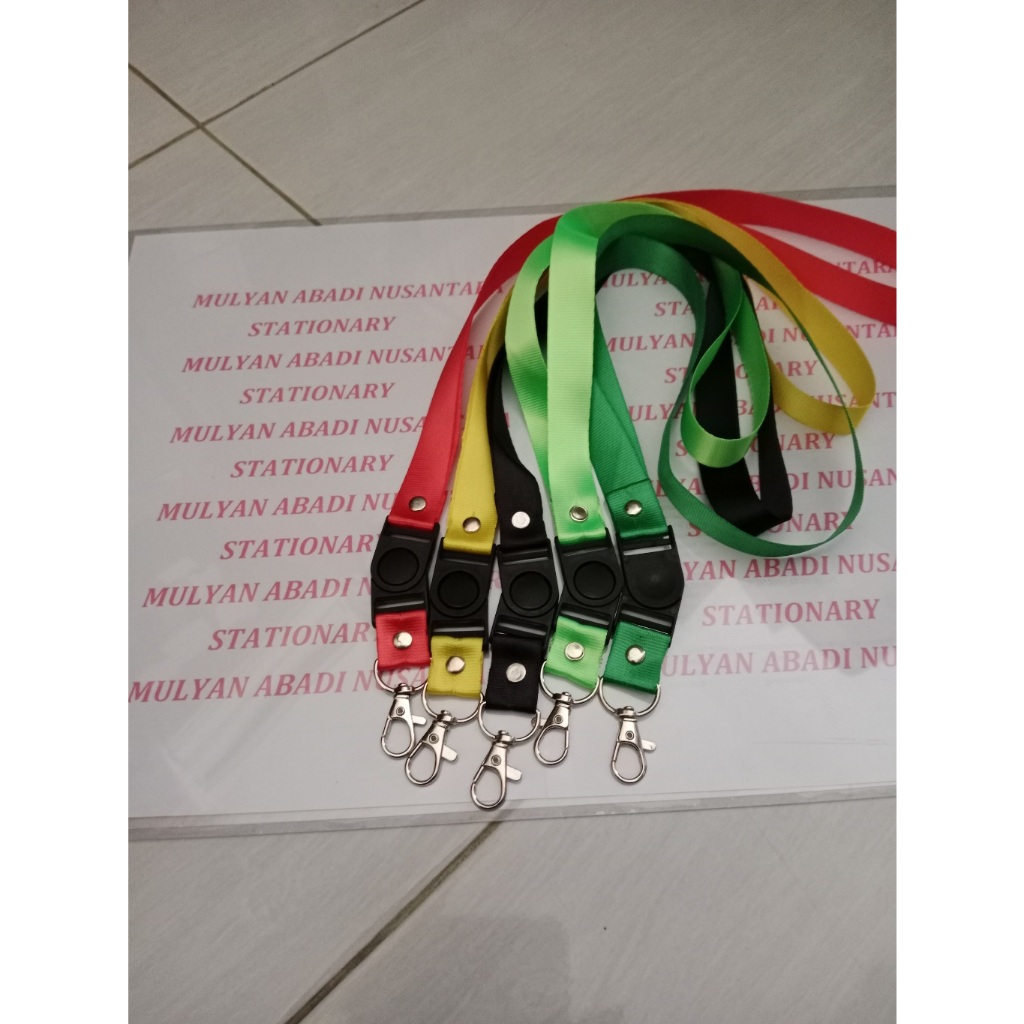 

TALI ID CARD STOPPER 2 CM WARNA