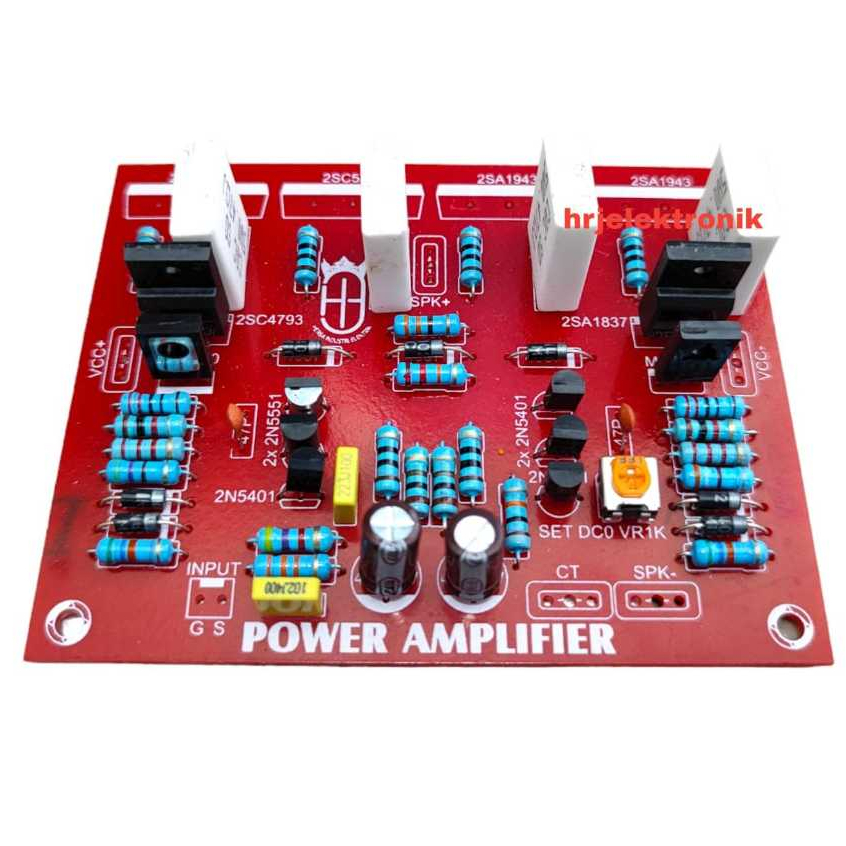 Kit driver Amplifier TOA