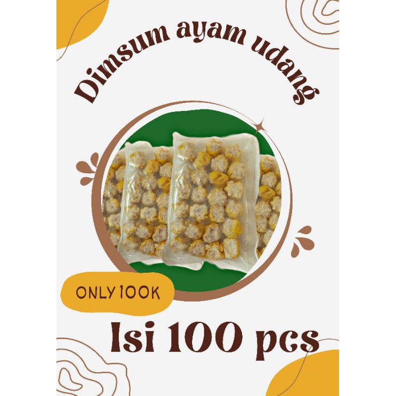 

Paket dimsum isi 100pcs cocok untuk paket usaha