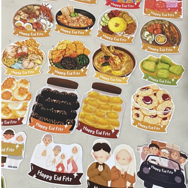 

AMPLOP LEBARAN KARAKTER UNIK | TEMA MAKANAN INDONESIA