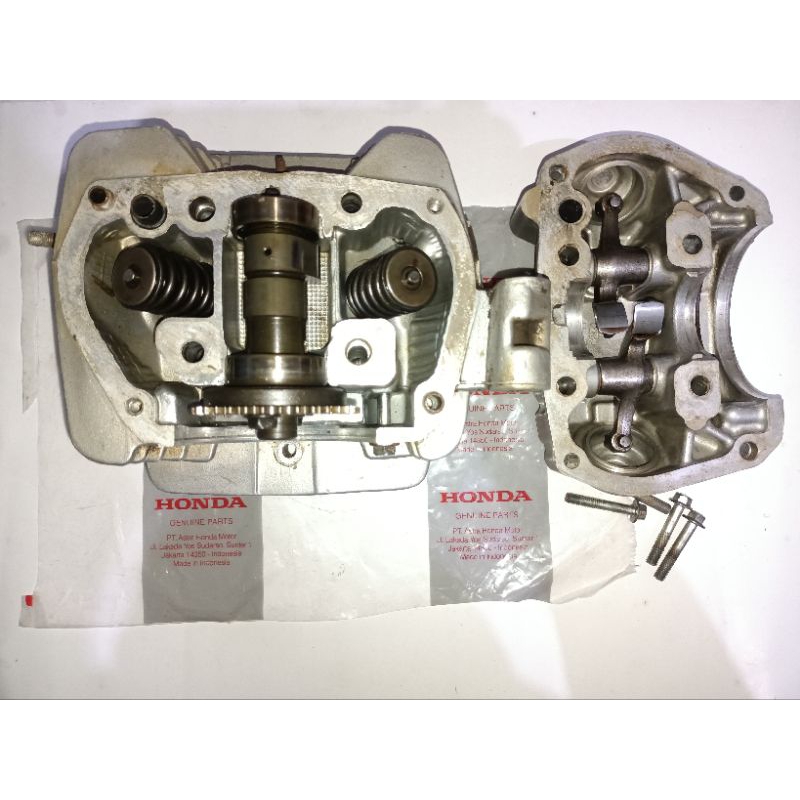 Blok head blok kop cylinder head isi Tiger Revo pnp Mega pro Primus original