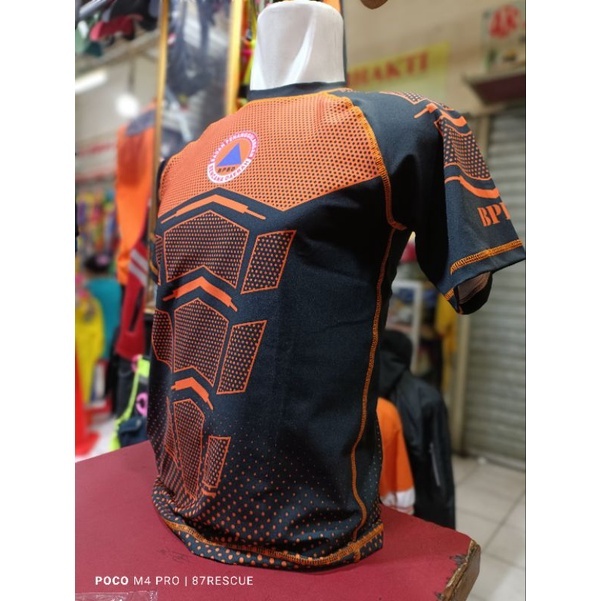 KAOS JERSEY BPBD BAHAN POLYAMIDE (PRB 2022)