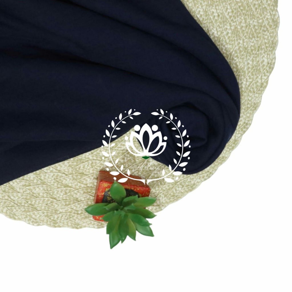 Hijab Segi Empat 'Navy' Voal Premium Akshara - Hijab/Kerudung/Jilbab
