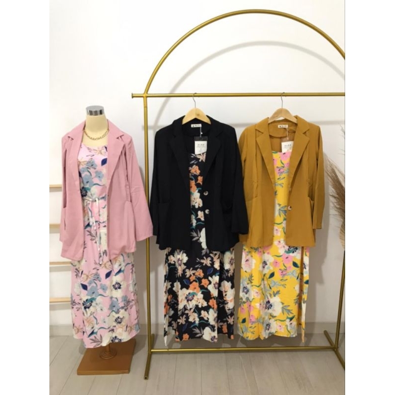 BJ - SET BLAZER DRESS 8920 IMPORT BANGKOK