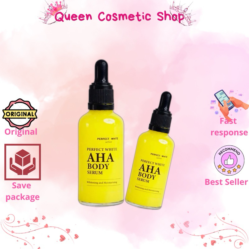 PERFECT WHITE AHA BODY SERUM 50ML 100ML