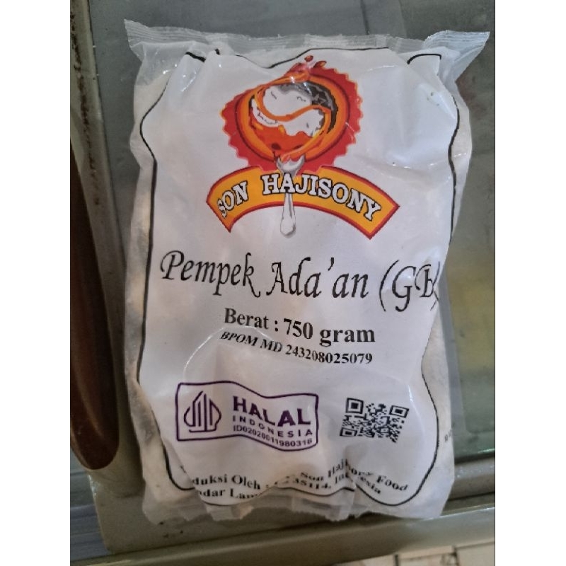 

pempek adaan Son Hajisony Kw curah isi 50