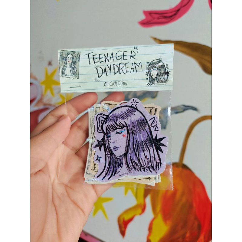 

TEENAGER DAYDREAM | STICKER PACK (isi 5pcs)