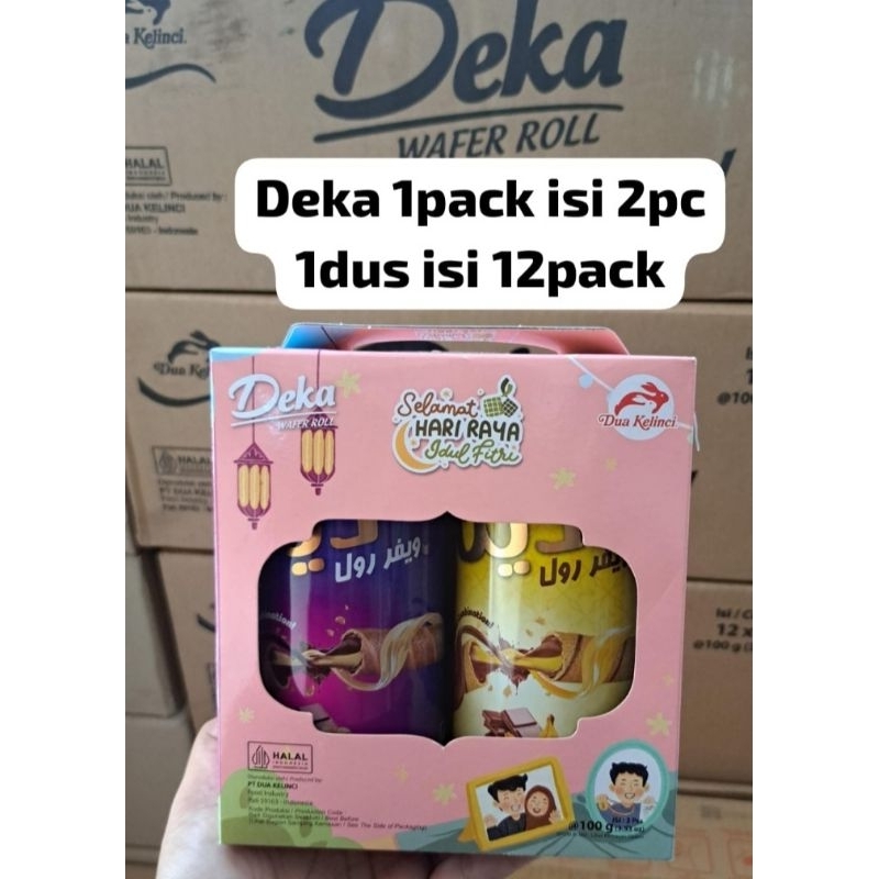 

DEKA WAFER ROLL ISI 1 PACK 2 KALENG