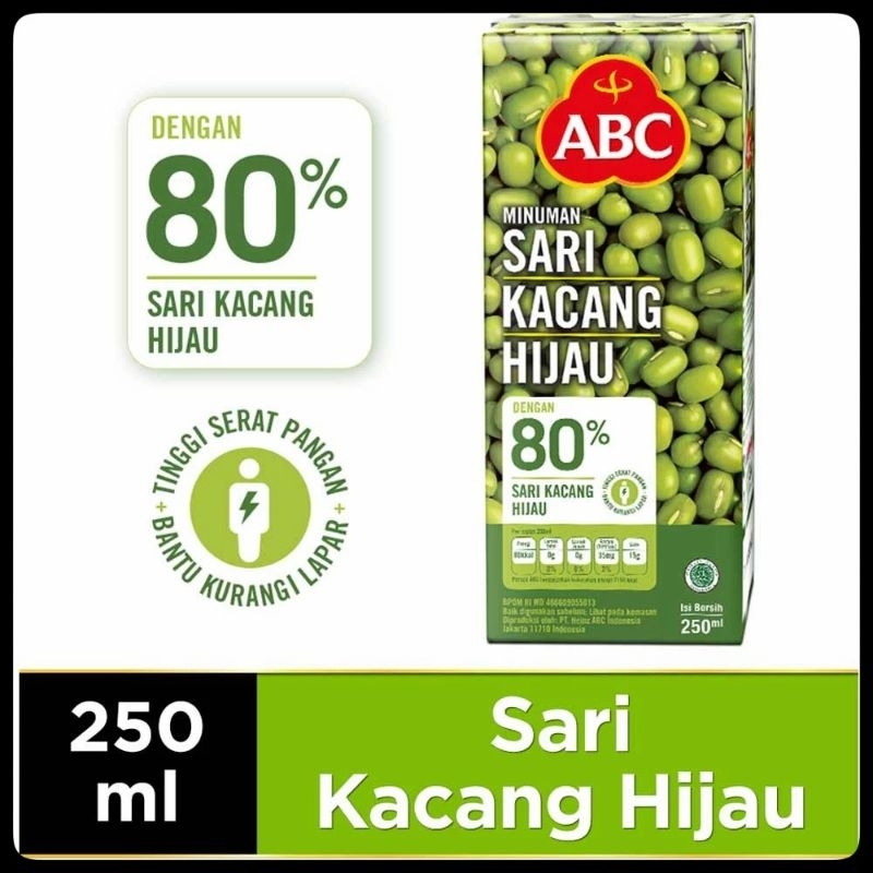 

ABC sari kacang ijo 250ml