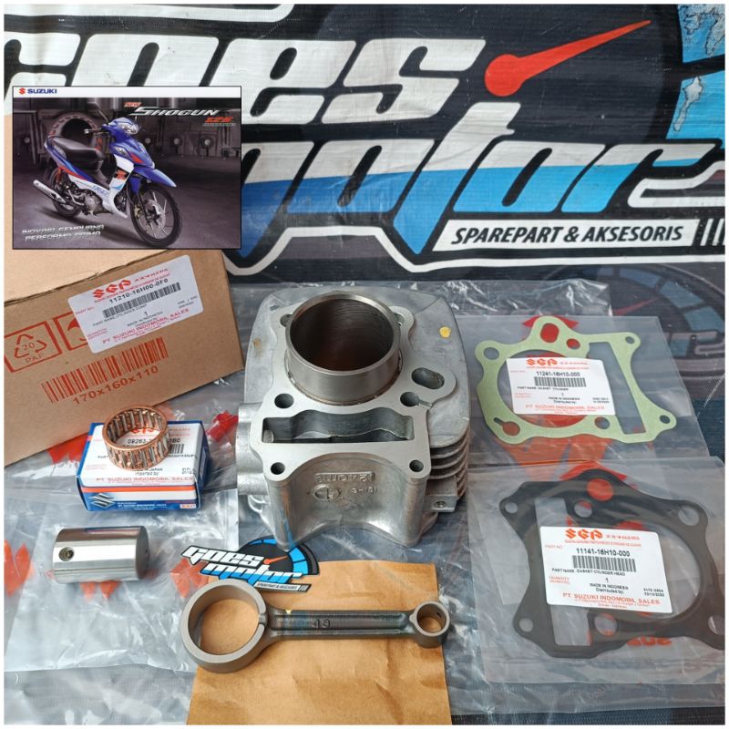 blok seher set komplit SHOGUN 125 SP /FL /RR /ROBOT original sgp