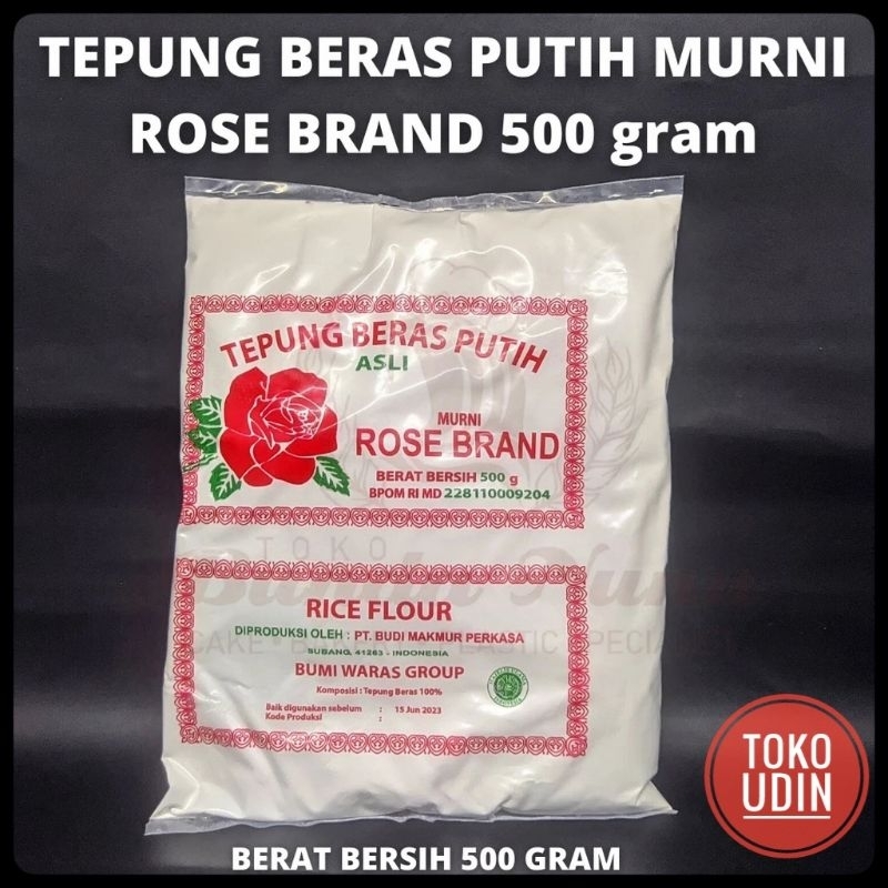 

Tepung Beras Rose Brand 500grm / Tepung beras putih