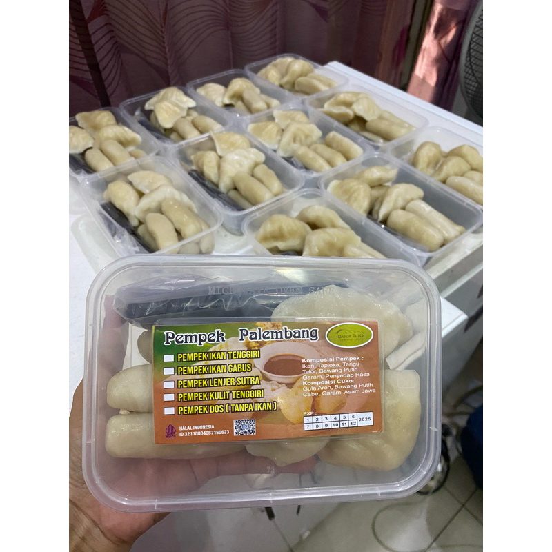 

Pempek Palembang isi 10pcs
