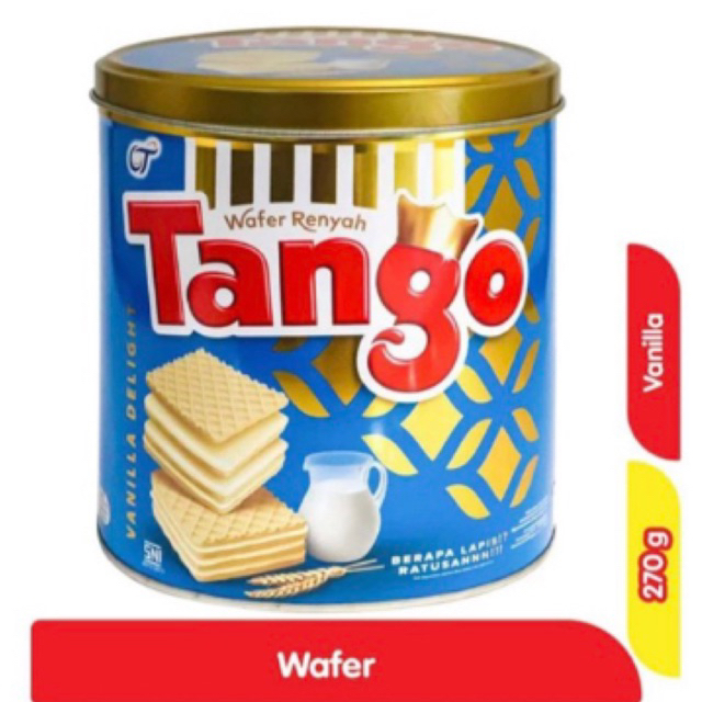 

Wafer Tango Kaleng 270 gram 2 varian